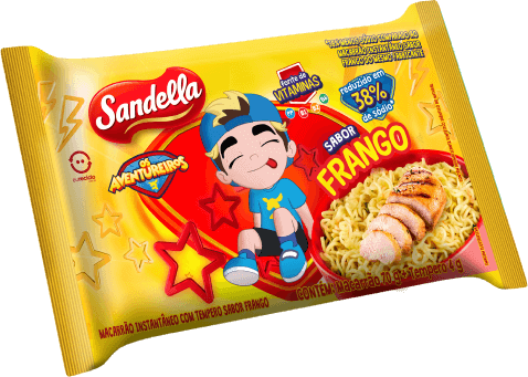 Sandella Os Aventureiros - Sabor Frango